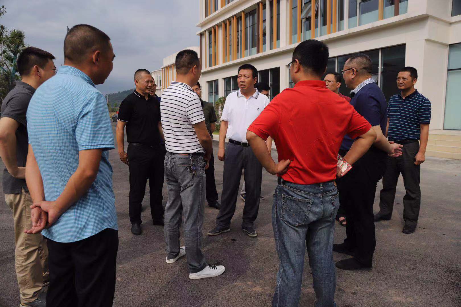 市人大常委會副主任張家園到普安水廠考察調研