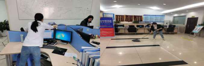 集團公司持續開展“周末衛生大掃除”愛國衛生活動