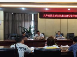 以案為例 以案明紀 防微杜漸 警鐘長鳴 ——共產黨員服務大隊支部召開黨風廉政建設警示會