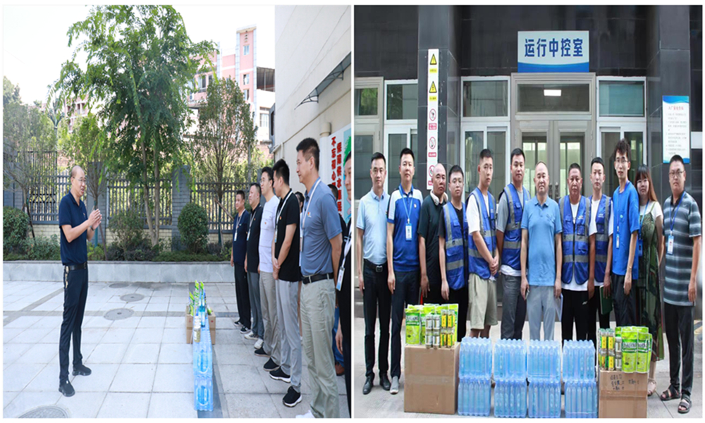 奮戰一線保供水，夏送清涼沁人心