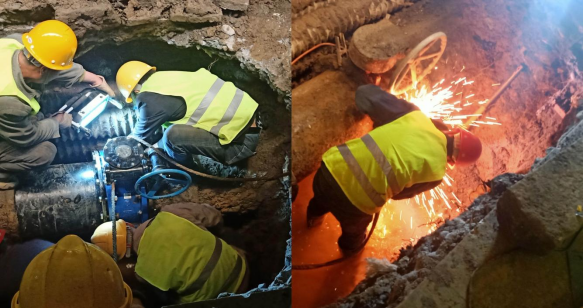 初心不改黨旗紅	為民服務水務藍——公服集團清源水務公司共產黨員服務大隊工作紀實