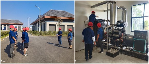 興文運營項目部開展電氣系統故障應急演練