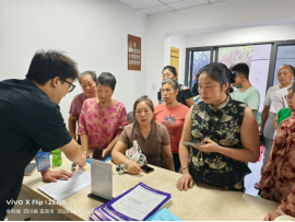 臨港公司開展夜間+周末“進小區”宣傳實踐活動